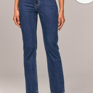 Abercrombie & Fitch The Ankle straight Ultra high rise Jean, Size 6R